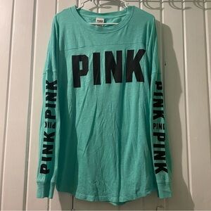 VS. PINK open back tee-medium EUC